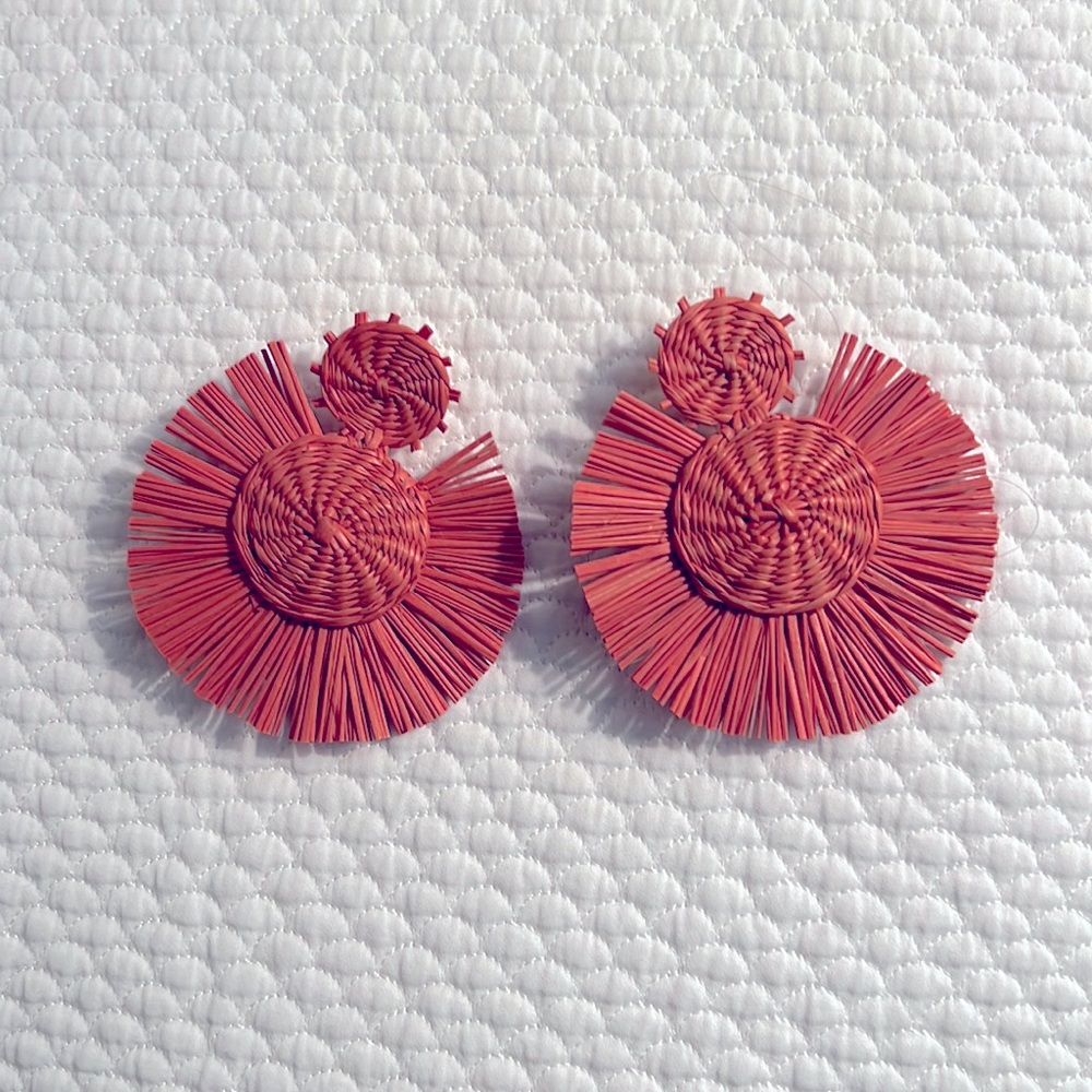 Handmade Fan Earrings